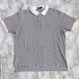 Polo by Ralph Lauren | men’s size XXL vintage 90s single stitch polo striped